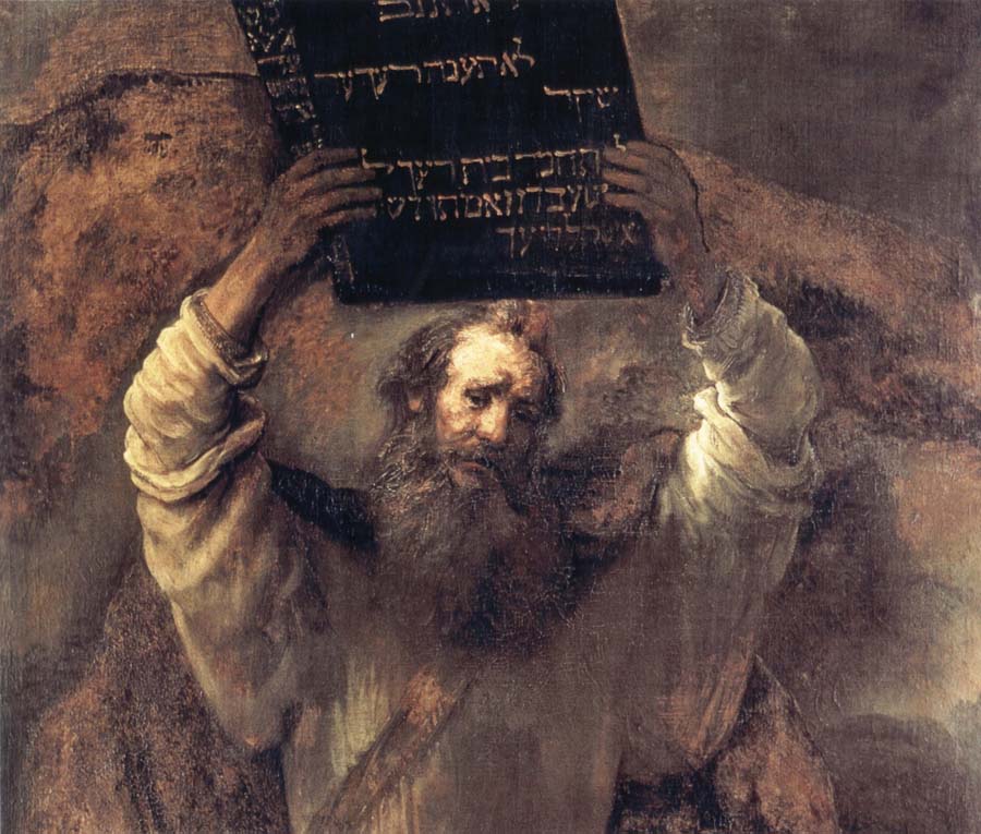 Moses with the Tablets of the Law